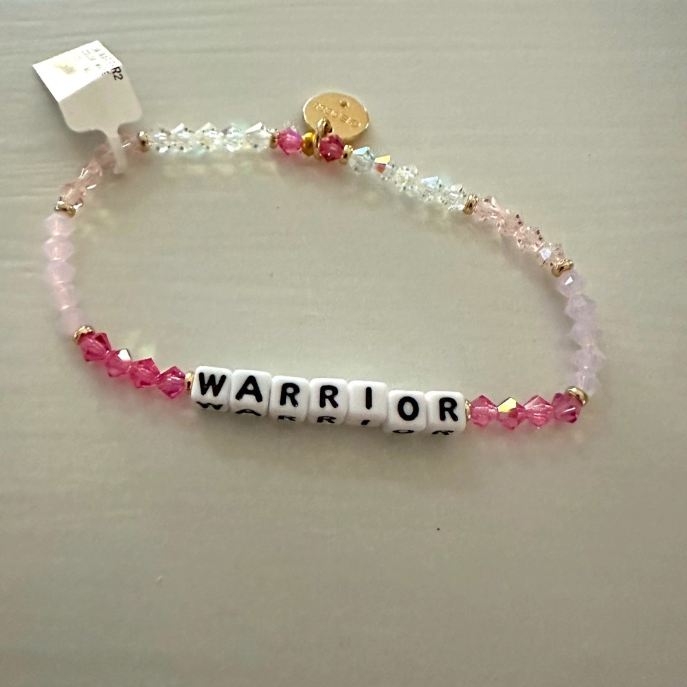 Little Words Project “Warrior” stretch bracelet